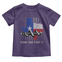 History Of Texas Toddler T Shirt Come And Take It Gonzales Texas Map American Flag