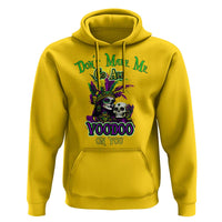 Funny Mardi Gras Voodoo Queen Hoodie Don't Make Me Go All Voodoo On You