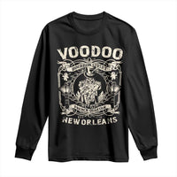Voodoo Bourbon Street Spooky New Orleans Long Sleeve Shirt Voodoo Doctor