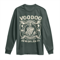 Voodoo Bourbon Street Spooky New Orleans Long Sleeve Shirt Voodoo Doctor