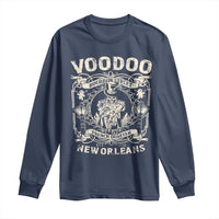 Voodoo Bourbon Street Spooky New Orleans Long Sleeve Shirt Voodoo Doctor