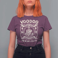 Voodoo Bourbon Street Spooky New Orleans T Shirt For Women Voodoo Doctor