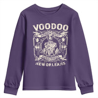 Voodoo Bourbon Street Spooky New Orleans Youth Sweatshirt Voodoo Doctor