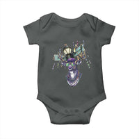 Funny Mardi Gras Mississippi Deer Baby Onesie Biloxi Ocean Springs Carnival