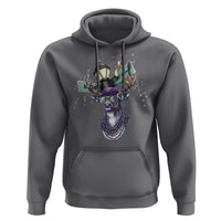 Funny Mardi Gras Mississippi Deer Hoodie Biloxi Ocean Springs Carnival