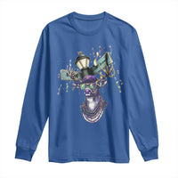 Funny Mardi Gras Mississippi Deer Long Sleeve Shirt Biloxi Ocean Springs Carnival