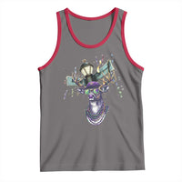 Funny Mardi Gras Mississippi Deer Tank Top Biloxi Ocean Springs Carnival