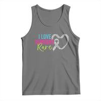 Rare Disease Awareness Tank Top I Love Someone Rare Zebra Ribbon