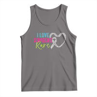 Rare Disease Awareness Tank Top I Love Someone Rare Zebra Ribbon