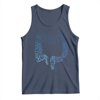 Funny GI Endoscopy Nurse Tank Top Vintage Retro Colon Anatomy Colonoscopy