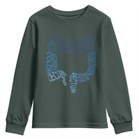 Funny GI Endoscopy Nurse Youth Sweatshirt Vintage Retro Colon Anatomy Colonoscopy