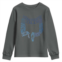 Funny GI Endoscopy Nurse Youth Sweatshirt Vintage Retro Colon Anatomy Colonoscopy