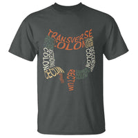 Funny GI Endoscopy Nurse T Shirt Colon Anatomy Colonoscopy