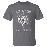 Funny Proctologist T Shirt The Colon Whisperer Endoscope Nurse