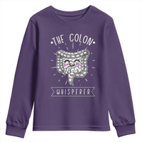 Funny Proctologist Youth Sweatshirt The Colon Whisperer Endoscope Nurse