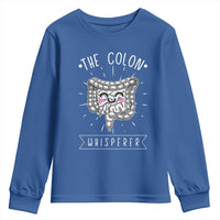 Funny Proctologist Youth Sweatshirt The Colon Whisperer Endoscope Nurse