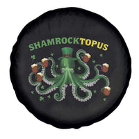 Funny St Patrick's Day Octopus Shamrocktopus Spare Tire Cover Irish Beer Mug