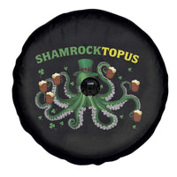 Funny St Patrick's Day Octopus Shamrocktopus Spare Tire Cover Irish Beer Mug