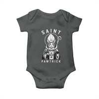 Funny St Patrick's Day Cat Baby Onesie Saint Pawtrick