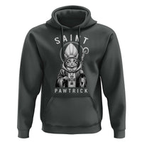 Funny St Patrick's Day Cat Hoodie Saint Pawtrick