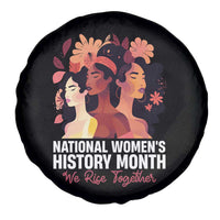 National Women's History Month We Rise Together Spare Tire Cover