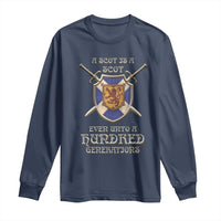 A Scot Is A Scot Even Unto A Hundred Generation Long Sleeve Shirt Scottish Pride