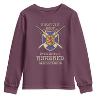 A Scot Is A Scot Even Unto A Hundred Generation Youth Sweatshirt Scottish Pride