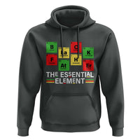 Black Father The Essential Element Hoodie Father's Day Juneteenth Chemistry Periodic Table