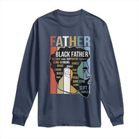 African American Black Father Long Sleeve Shirt Fathers Day Juneteenth