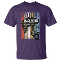 African American Black Father T Shirt Fathers Day Juneteenth