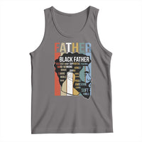 African American Black Father Tank Top Fathers Day Juneteenth