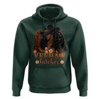 Funny African American Cowgirl Yeehaw Bitches Hoodie