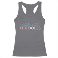 Protect The Dolls Racerback Tank Top Trans Women Pride Month