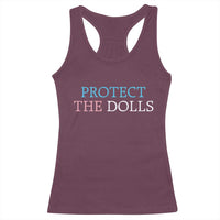Protect The Dolls Racerback Tank Top Trans Women Pride Month