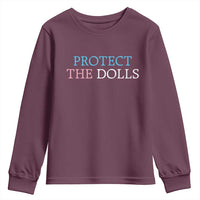 Protect The Dolls Youth Sweatshirt Trans Women Pride Month