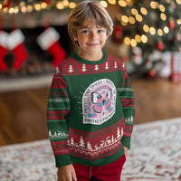 Protect The Dolls Knitted Sweatshirt Trans Women Pride Month Butterfly - Wonder Print Shop