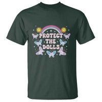 Protect The Dolls T Shirt Trans Women Pride Month Retro Groove Butterfly