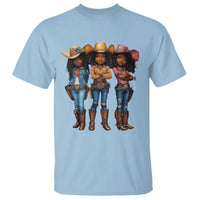 Black African American Cowgirl Baby Western Country Texas T Shirt