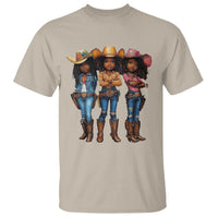 Black African American Cowgirl Baby Western Country Texas T Shirt