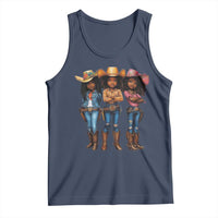 Black African American Cowgirl Baby Western Country Texas Tank Top