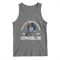 Boots On Heritage Strong Cowgirl On Tank Top African American Black Cowgirl