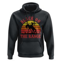 African American Black Cowboy Hoodie Black On The Range Rodeo
