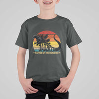 Funny Dad Giant Monster T Shirt For Kid Dadzilla Father Of The Monster Father's Day