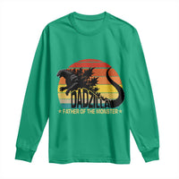 Funny Dad Giant Monster Long Sleeve Shirt Dadzilla Father Of The Monster Father's Day