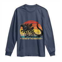 Funny Dad Giant Monster Long Sleeve Shirt Dadzilla Father Of The Monster Father's Day
