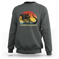 Funny Dad Giant Monster Sweatshirt Dadzilla Father Of The Monster Father's Day