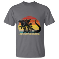 Funny Dad Giant Monster T Shirt Dadzilla Father Of The Monster Father's Day