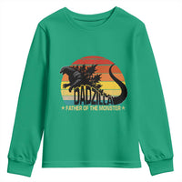 Funny Dad Giant Monster Youth Sweatshirt Dadzilla Father Of The Monster Father's Day