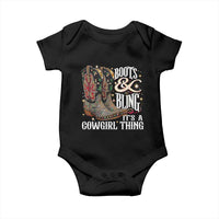 Funny Boots And Bling Its A Cowgirl Thing Baby Onesie Western Country Girl Boots