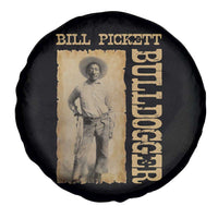 Bill Pickett The Bulldogger Spare Tire Cover Western African American Cowboy
